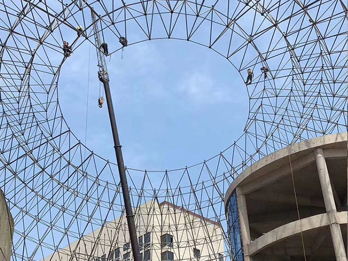 密山网架螺栓球加工流程